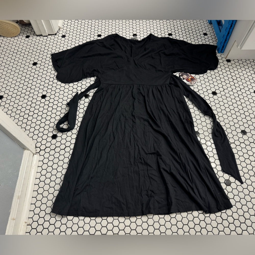 NWT Paul & Joe for target Black Long Sleeve Dress size large